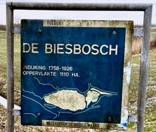 1e Biesbosch mijlsteen