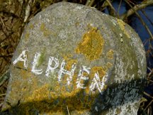 Grenssteen Alphen-Goirle